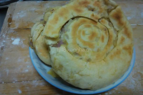 洋葱发面油饼