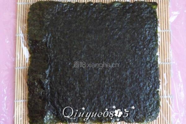 翻转樱花寿司的做法图解6