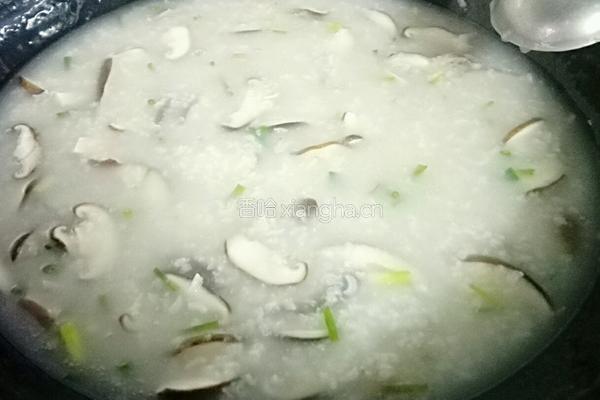 香菇瘦肉粥的做法图解6