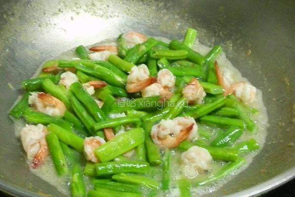 豇豆虾卷的做法图解5