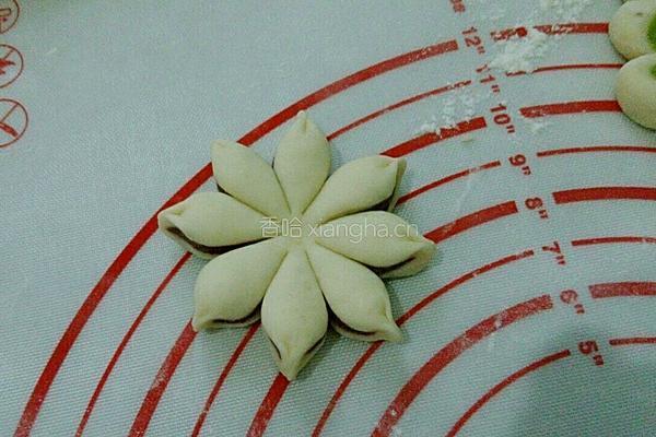 花朵馒头的做法图解12