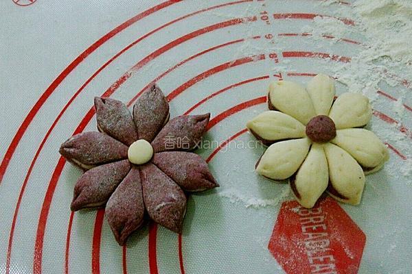花朵馒头的做法图解14