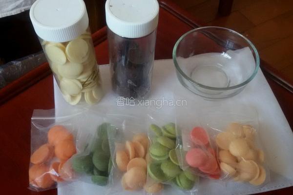巧克力蘑菇饼干的做法图解1
