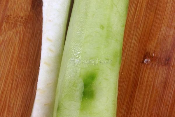 冬菜角瓜汤的做法图解1