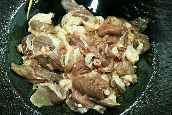 双椒羊肉的做法图解4