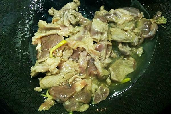 双椒羊肉的做法图解5
