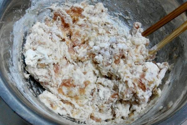 韩式辣白菜饼的做法图解4