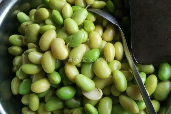 菜黄豆炒肉末的做法图解4