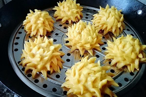 菊花馒头的做法图解9