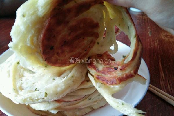 葱花发面饼的做法图解17