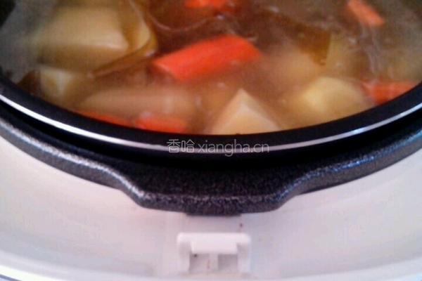 棒骨蔬菜汤的做法图解11