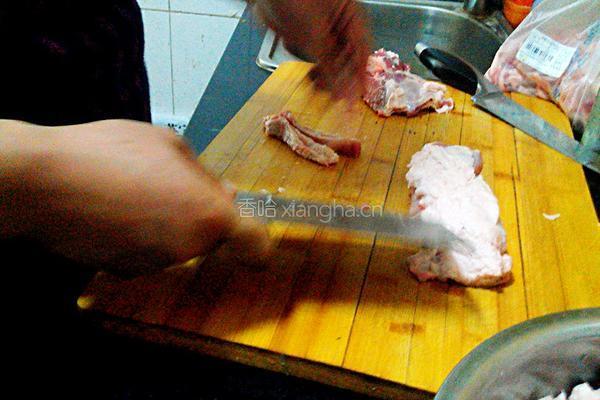 臊子肉的制作方法。的做法图解1
