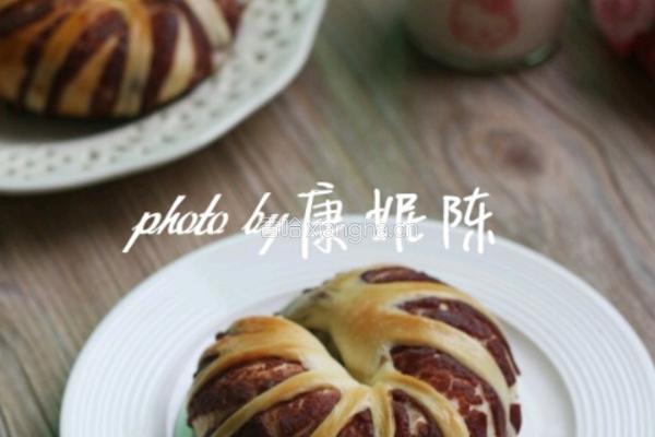 豆沙环形面包的做法图解12