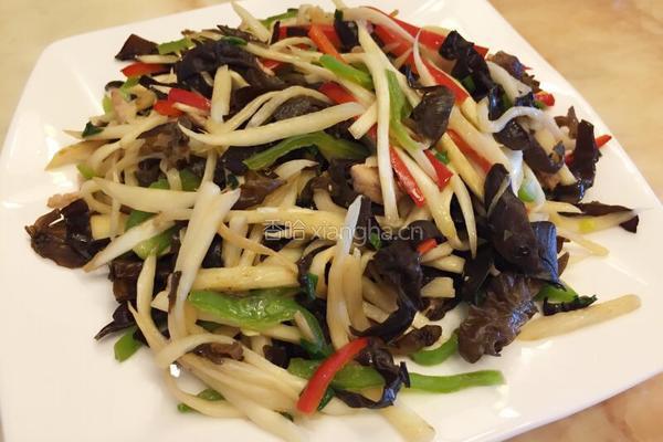 青炒茭白的做法图解6