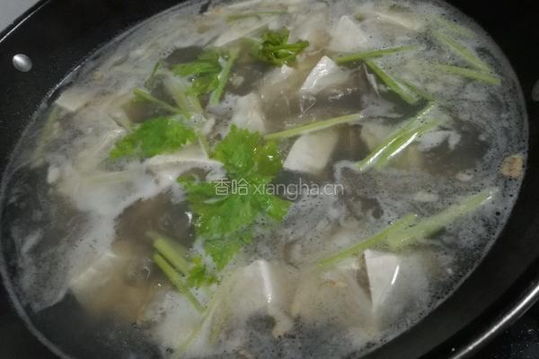 花蛤豆腐汤的做法图解12