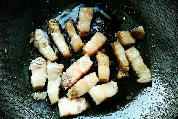 蘑菇红烧肉的做法图解8