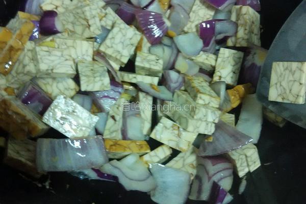洋葱炒豆干的做法图解7