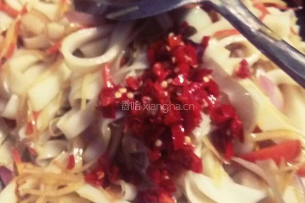 三丝炒粉的做法图解5