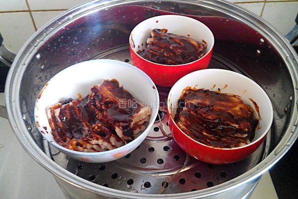 扣肉的做法图解8