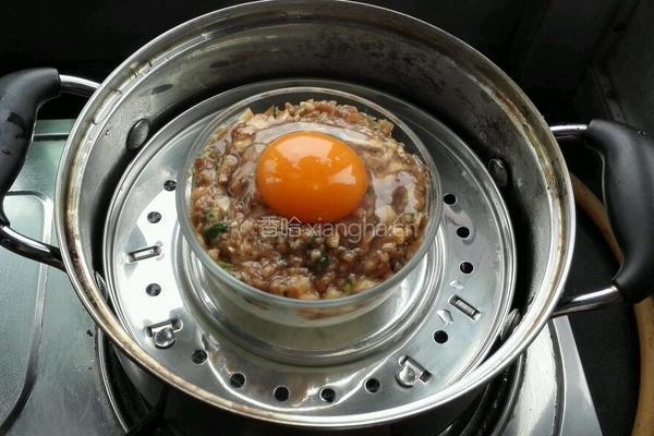 太阳蛋肉饼的做法图解5