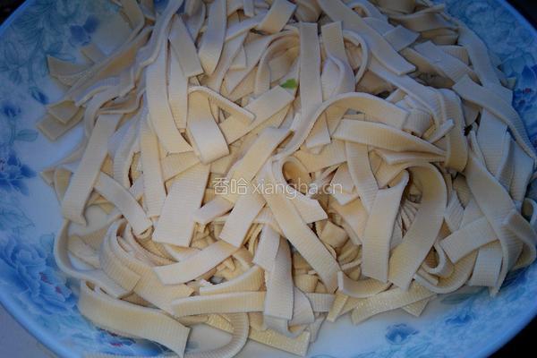 凉拌干豆腐的做法图解5