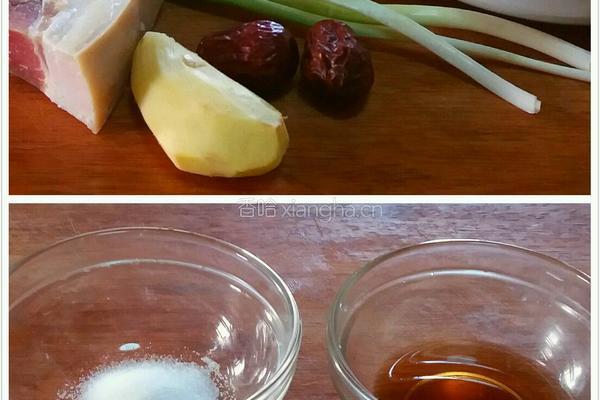 嫩尖咸肉鸭腿煲（腌笃鲜）的做法图解1