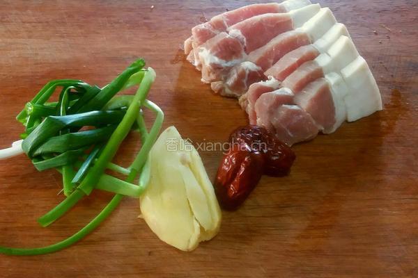 嫩尖咸肉鸭腿煲（腌笃鲜）的做法图解3
