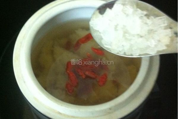 桃胶银耳羹的做法图解6