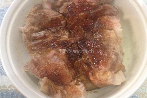 梅干菜扣肉的做法图解5