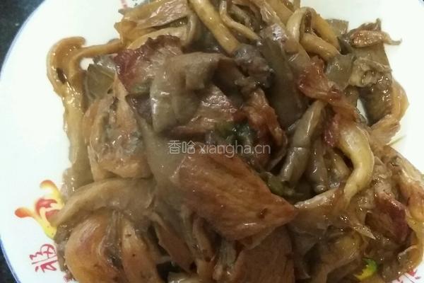 平菇炒肉片的做法图解7