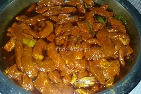 自制牛肉干的做法图解5