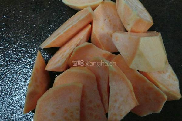 红薯焖排骨的做法图解7