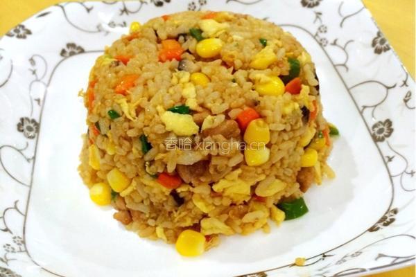 什锦蛋炒饭的做法图解8