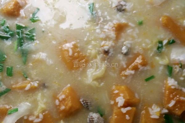 海鲜蔬菜粥的做法图解3
