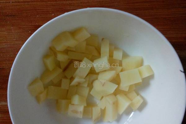 烩麻食的做法图解2