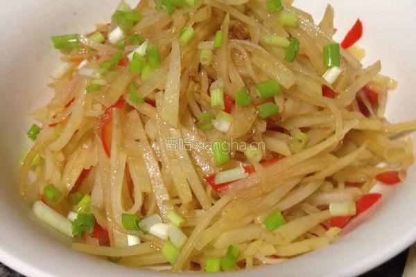 醋熘土豆丝的做法图解7
