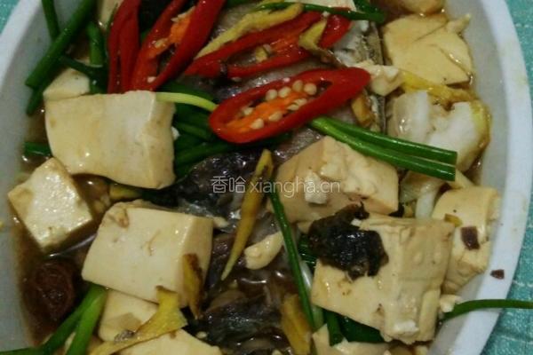 红烧鱼焖豆腐的做法图解4