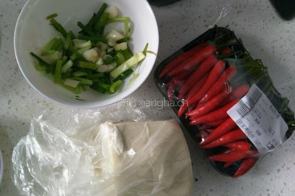 香煎豆腐的做法图解1