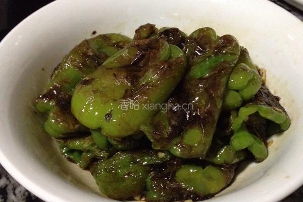 糖醋虎皮青椒的做法图解4