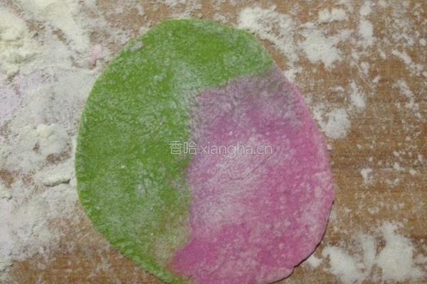 彩色水饺的做法图解6