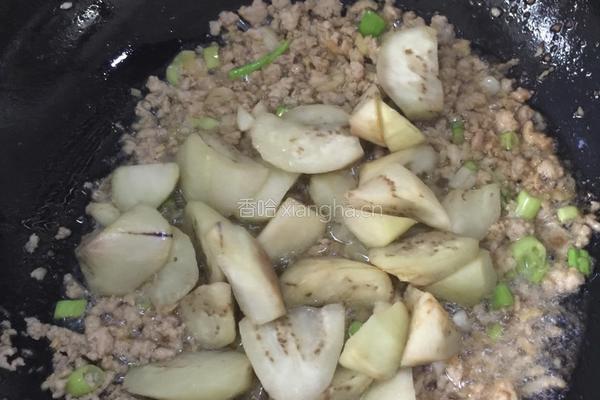 肉沫茄子的做法图解7