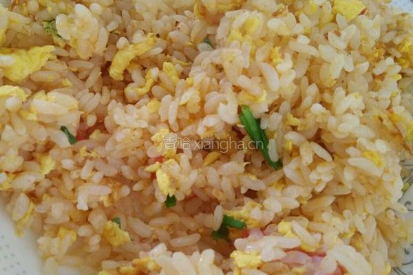 番茄鸡蛋炒饭的做法图解6
