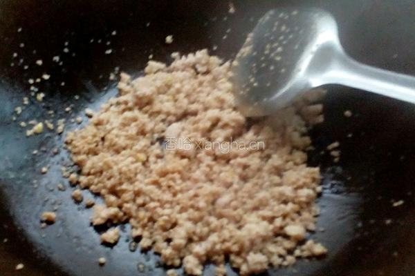 肉碎豆腐的做法图解4