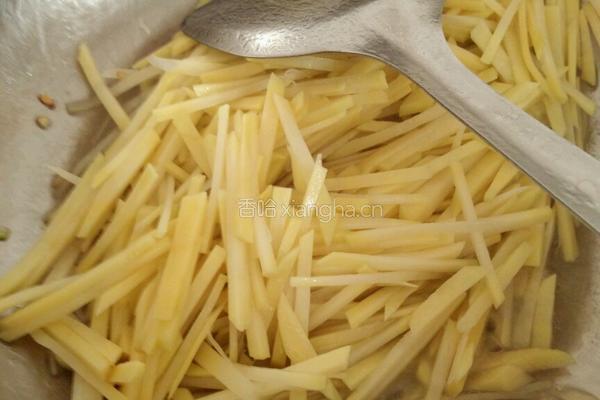 炒土豆丝的做法图解5