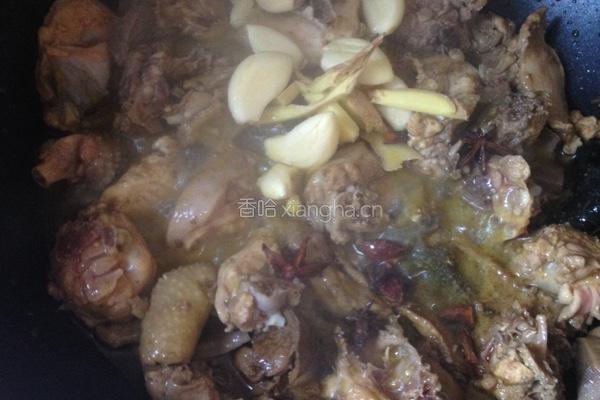 扁豆烧仔鸡的做法图解4