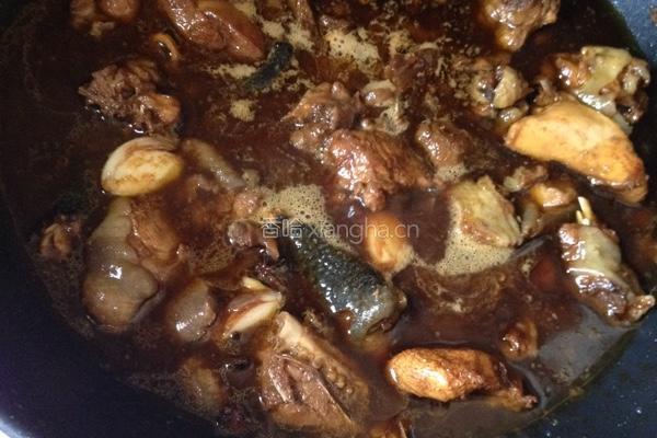 扁豆烧仔鸡的做法图解6