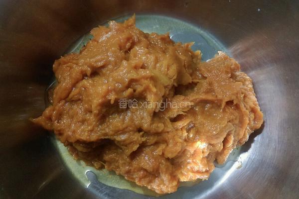 炸南瓜油饼的做法图解1