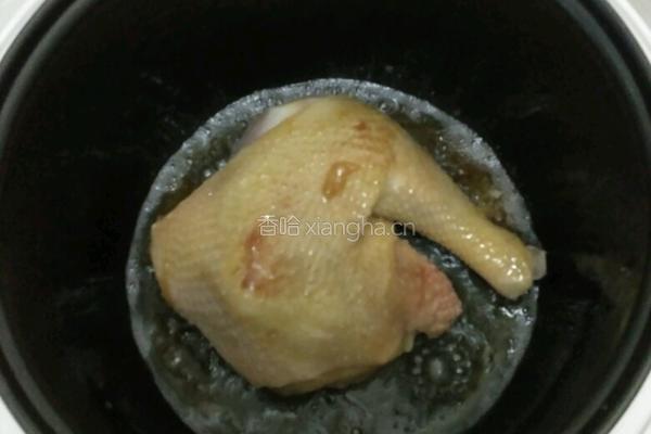 电饭锅冰糖焖鸡的做法图解6