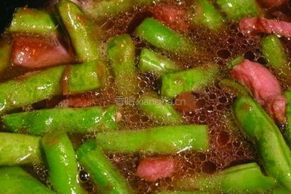 豆角焖面的做法图解5