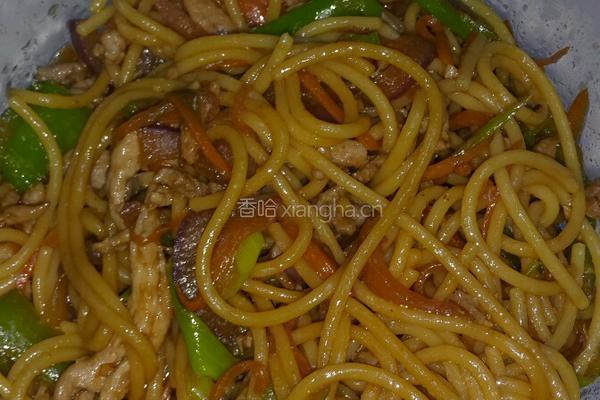 家常辣意面的做法图解4